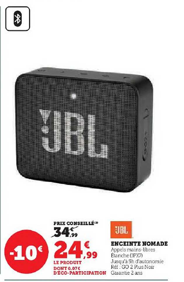 Enceinte Nomade Jbl