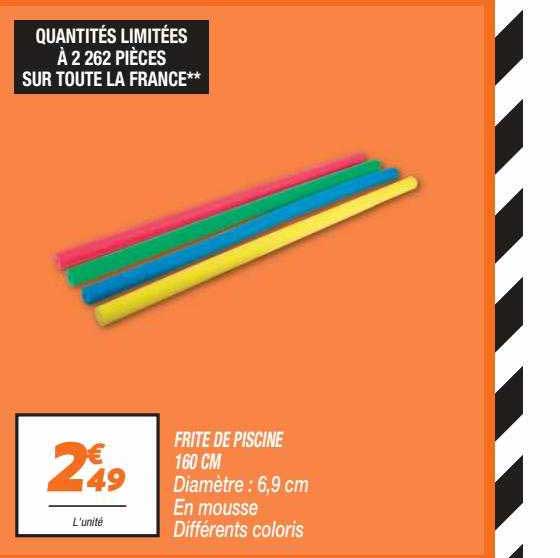 Frite De Piscine 160 Cm