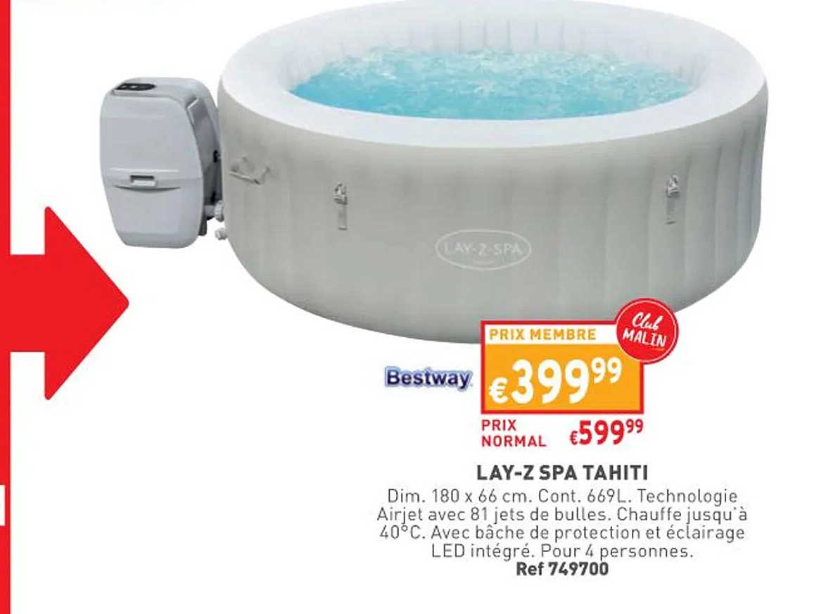 Lay-z-spa Tahiti Bestway