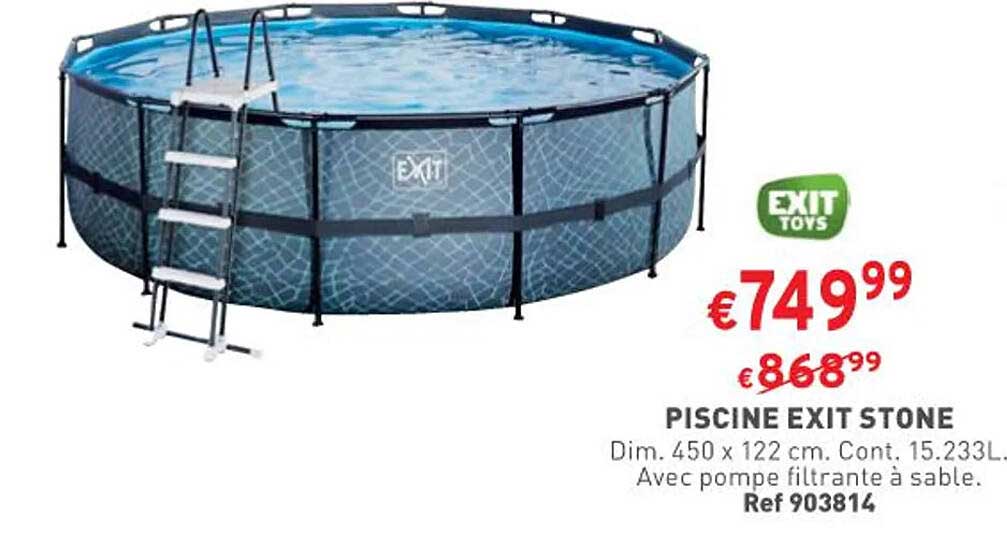piscine exit stone