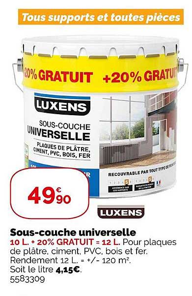 sous-couche universelle luxens