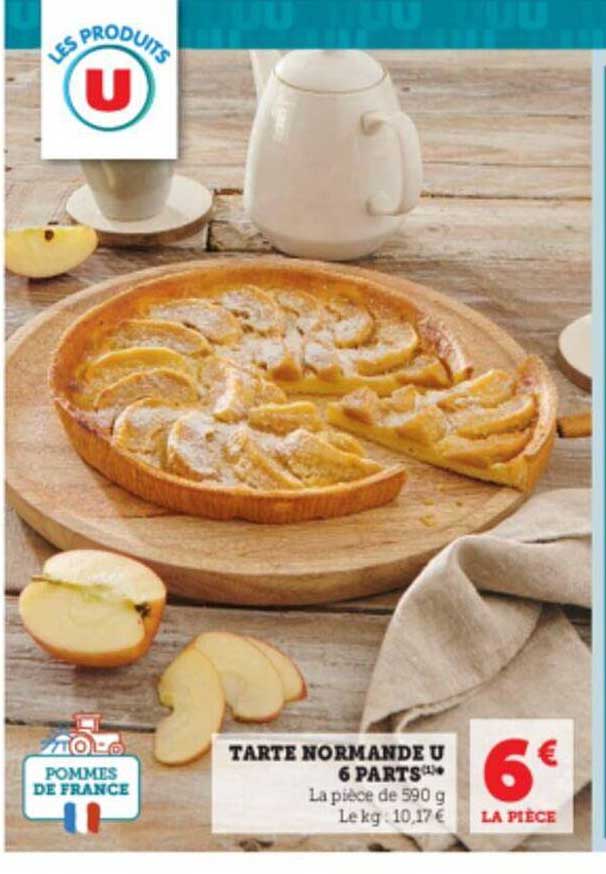 Tarte Normande U 6 Parts