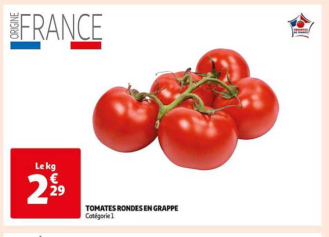 Tomates Rondes En Grappe