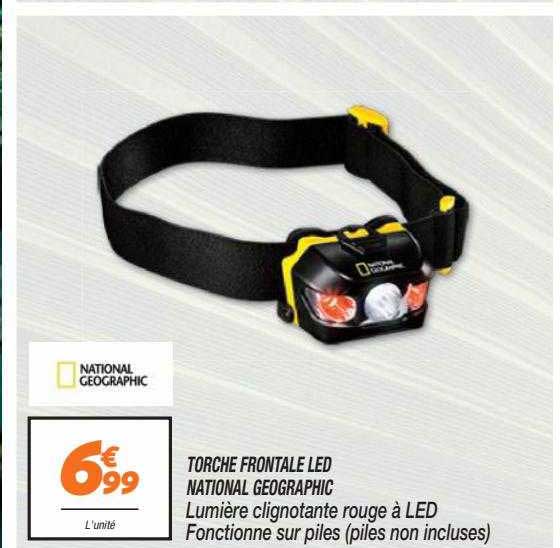 torche frontale led national géographic