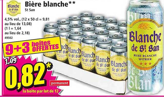 bière blanche st san
