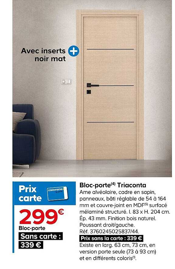 bloc-porte triaconta