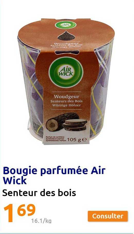 bougie parfumée air wick