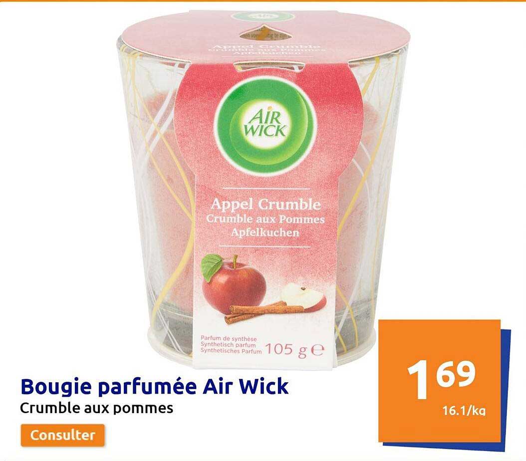 bougie parfumée air wick