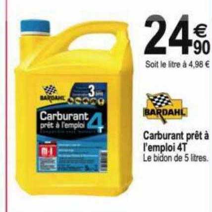 carburant prêt à l'emploi 4t bardahl