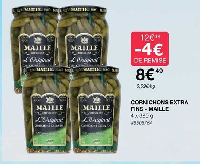 Cornichons Extra Fins - Maille