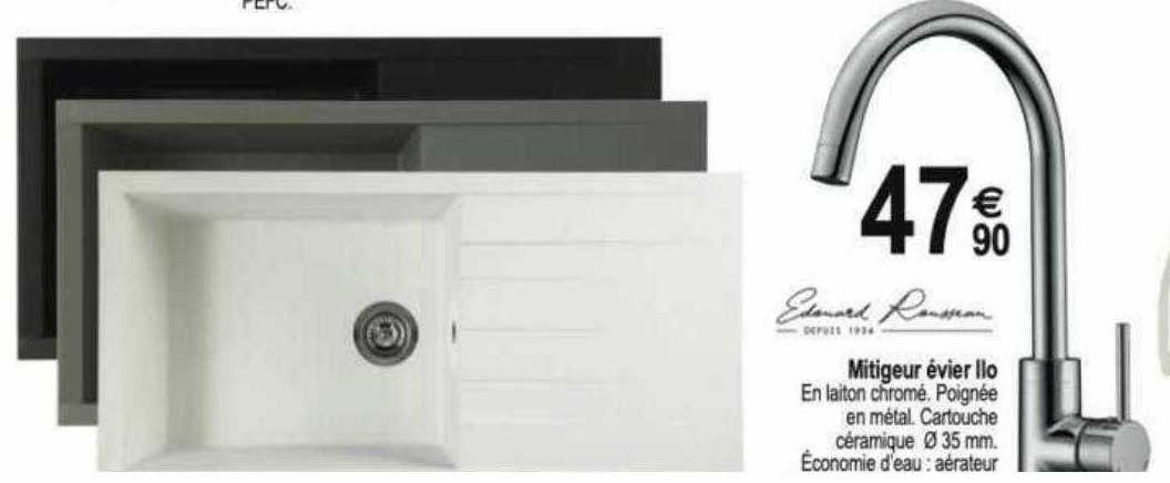 Mitigeur évier Ilo