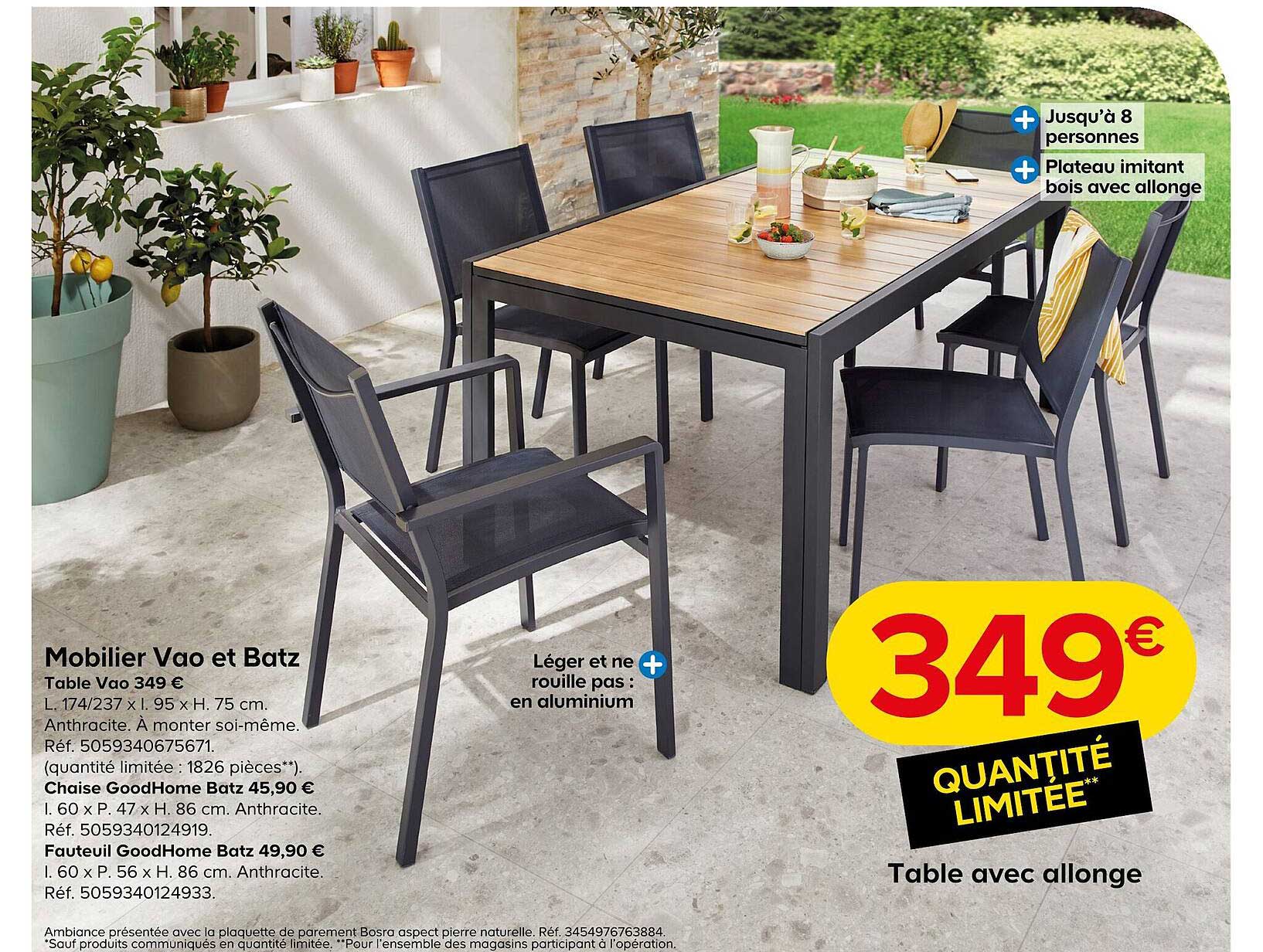 mobilier vao et batz