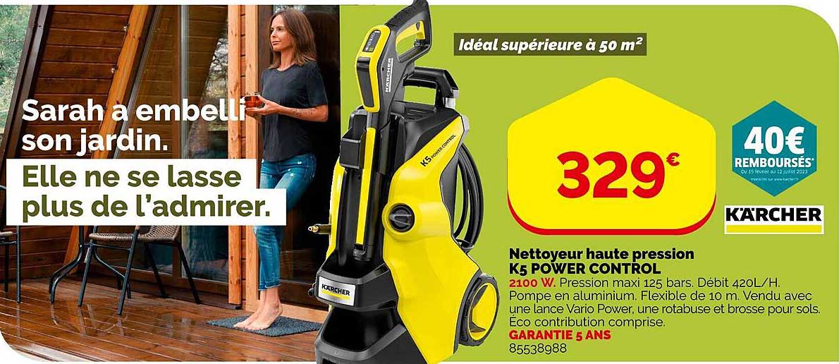 nettoyeur haute pression k5 power control kärcher