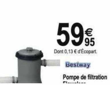 Pompe De Filtration Bestway