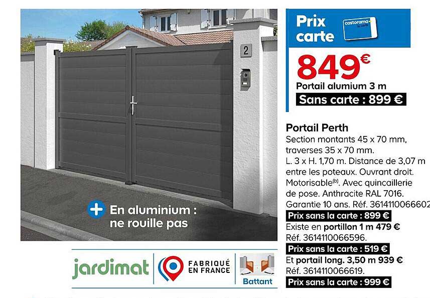 portail perth jardimat