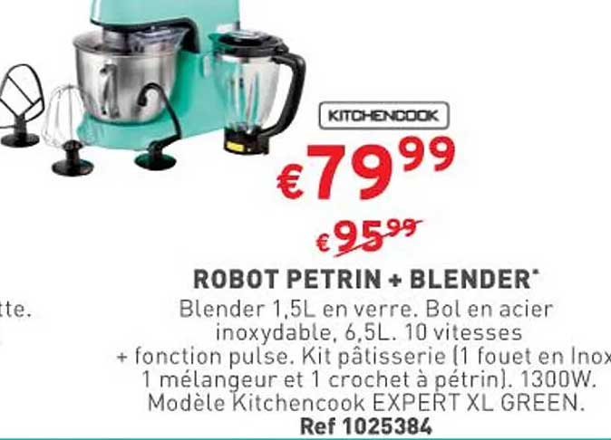 Robot Petrin + Blender Kitchencook