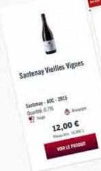 santenay vieilles vignes