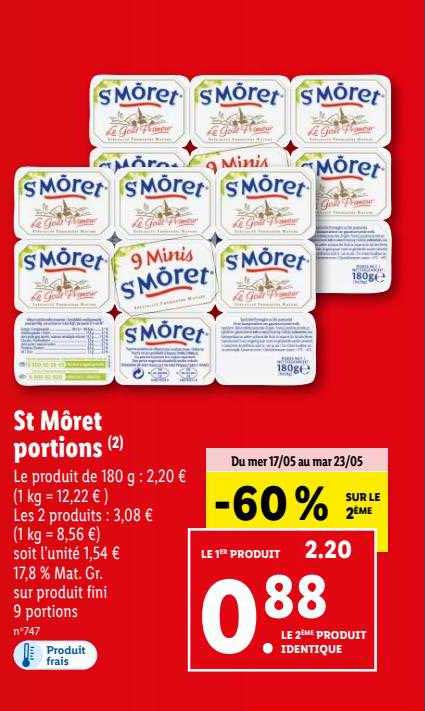 St Môret Portions