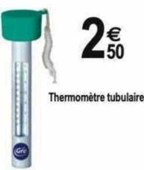 Thermomètre Tubulaire