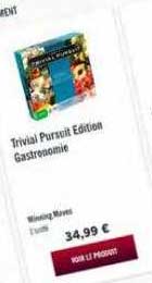 trivial pursuit édition gastronomie