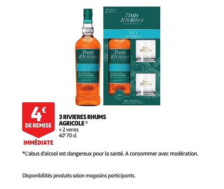 3 rivieres rhums agricole