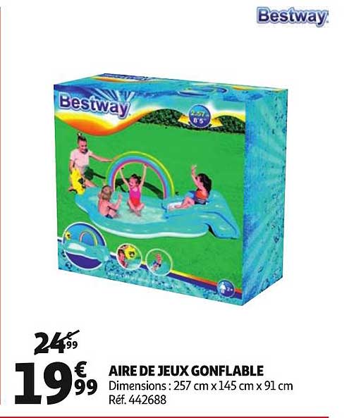 aire de jeux gonflable réf.442688