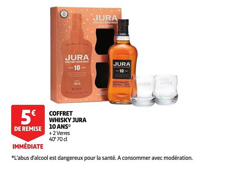 coffret whisky jura 10 ans