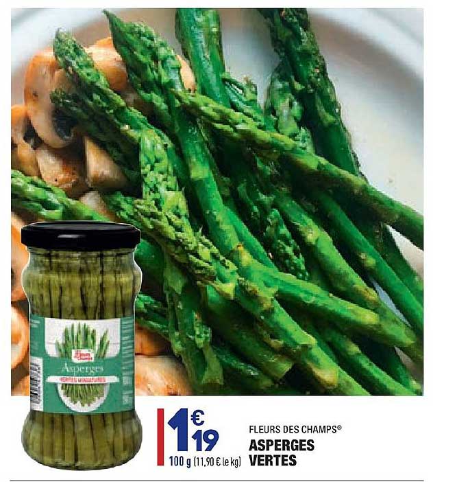 Fleurs Des Champs Asperges Vertes