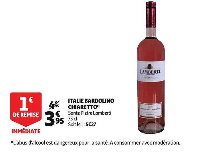 italie bardolino chiaretto lamberti