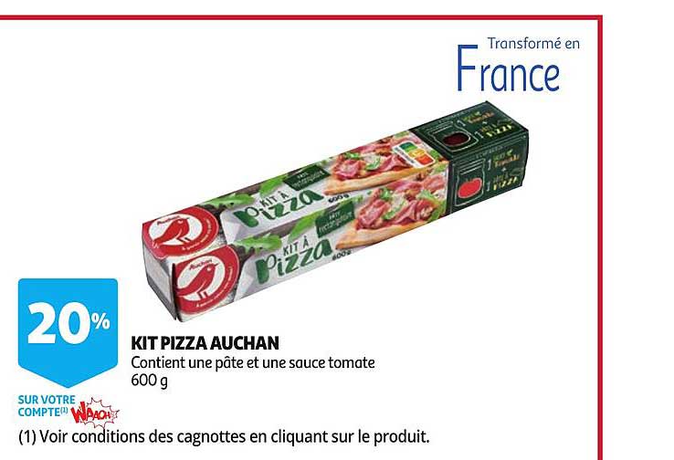 Kit Pizza Auchan