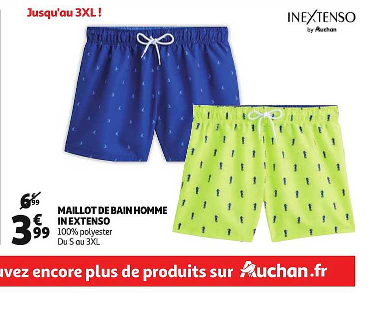 maillot de bain homme in extenso