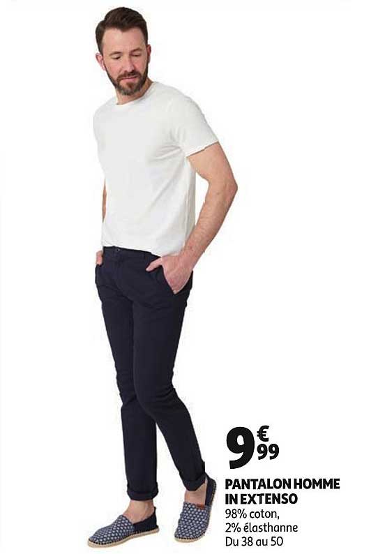 Pantalon Homme In Extenso