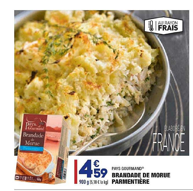 Pays Gourmand Brandade De Morue Parmentière