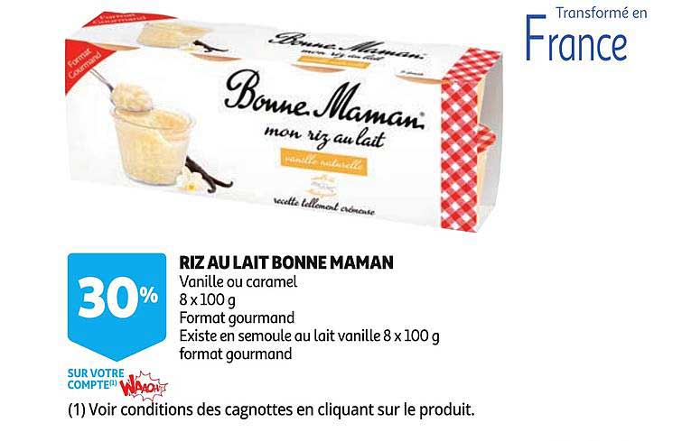 riz au lait bonne maman