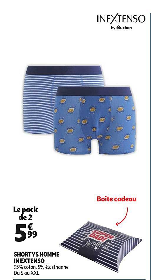 shortys homme in extenso