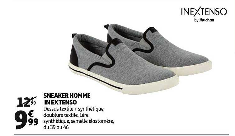 sneaker homme in extenso