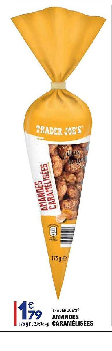 trader joe's amandes caramélisées