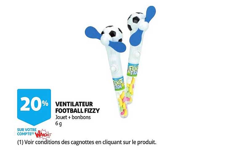 Ventillateur Football Fizzy