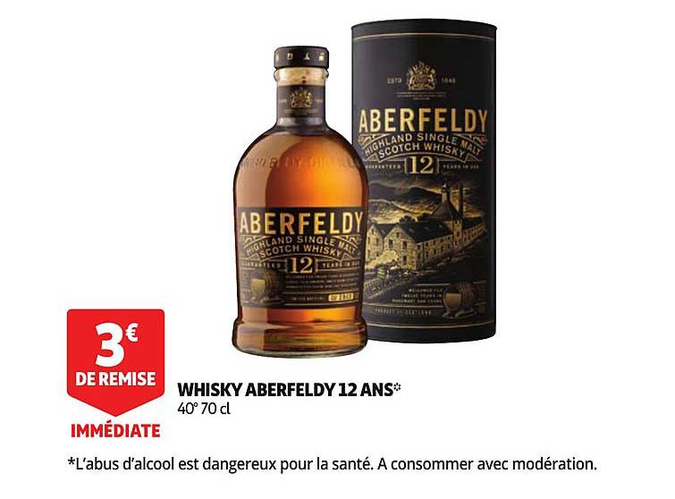 whisky aberfeldy 12 ans