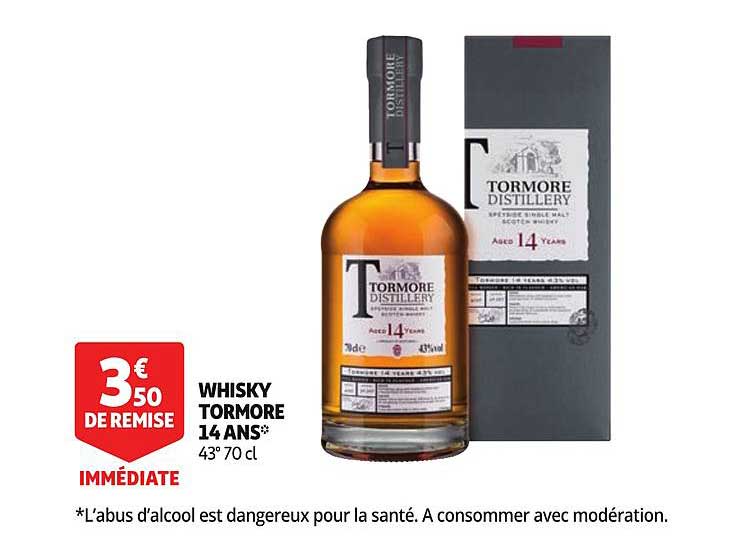 whisky tormore 14 ans