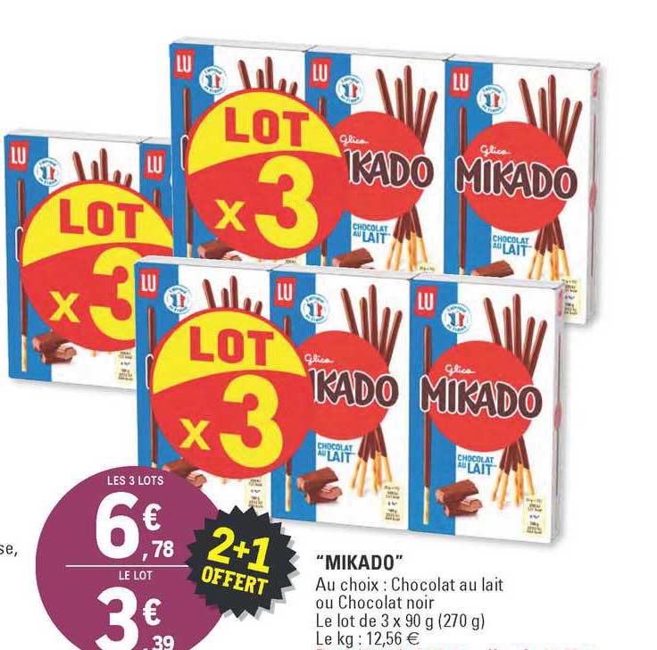 "mikado" 2+1 Offert