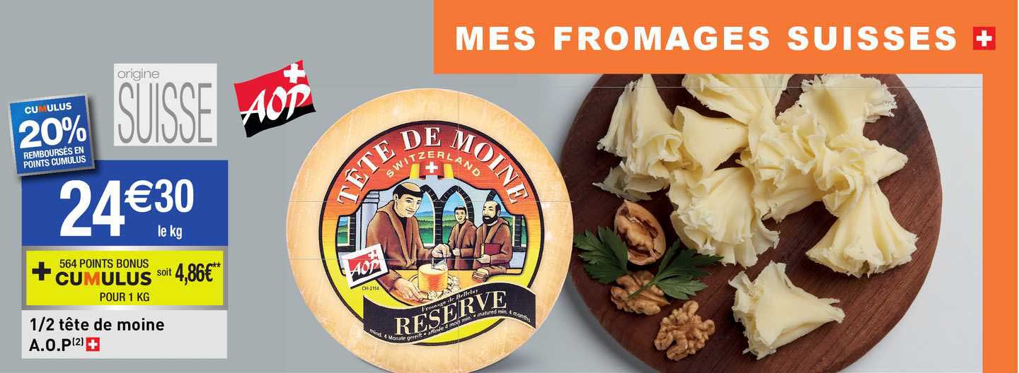 1-2 tête de moine a.o.p.