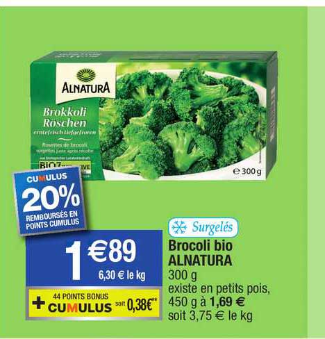 brocoli bio alnatura