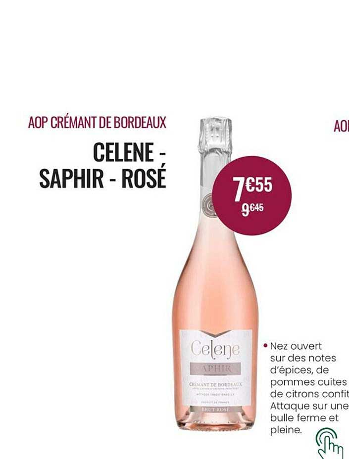 celene saphir- rosé