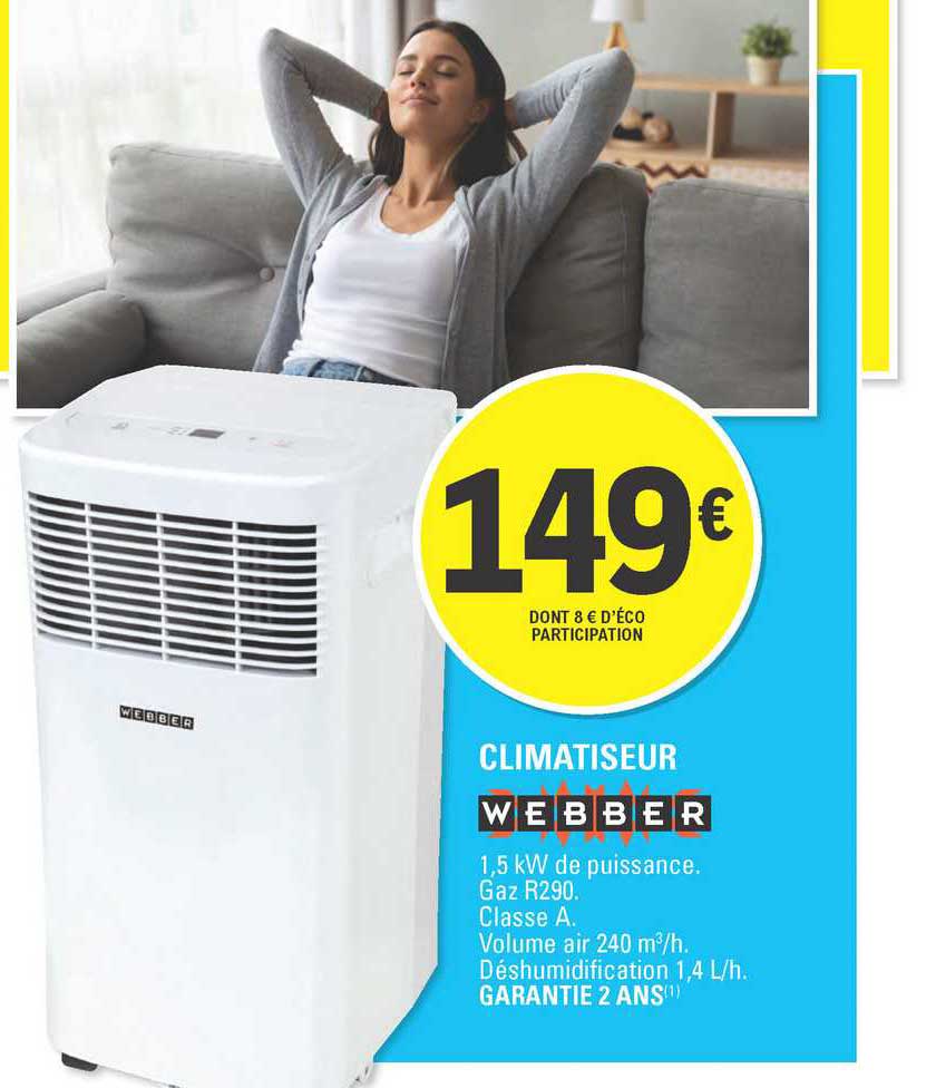 climatiseur webber
