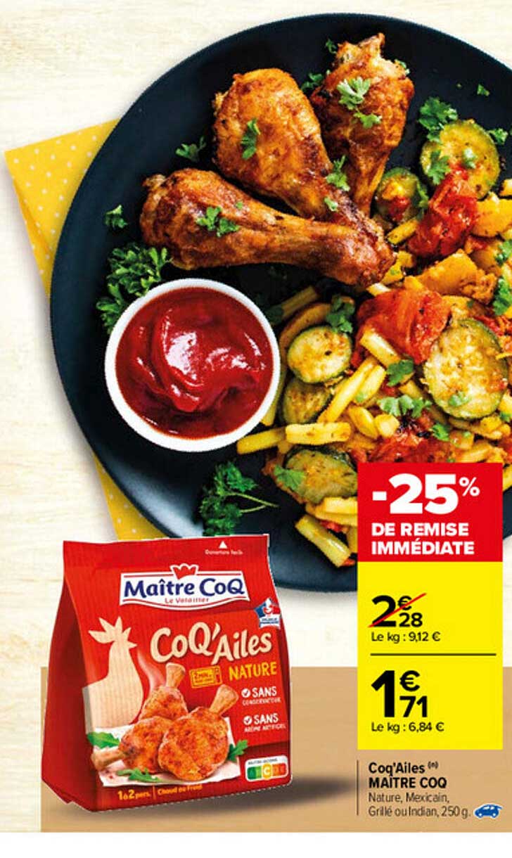 coq'ailes maître coq