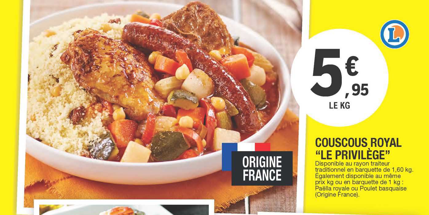 couscous royal "le privilège"