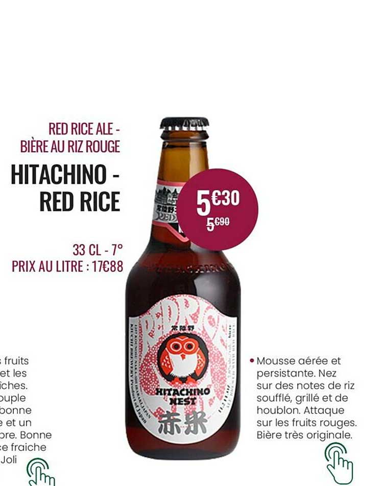 hitachino red rice