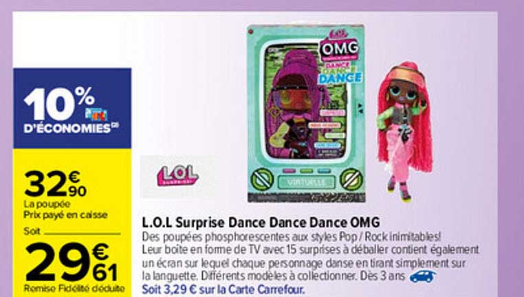 l.o.l. surprise dance dance dance omg