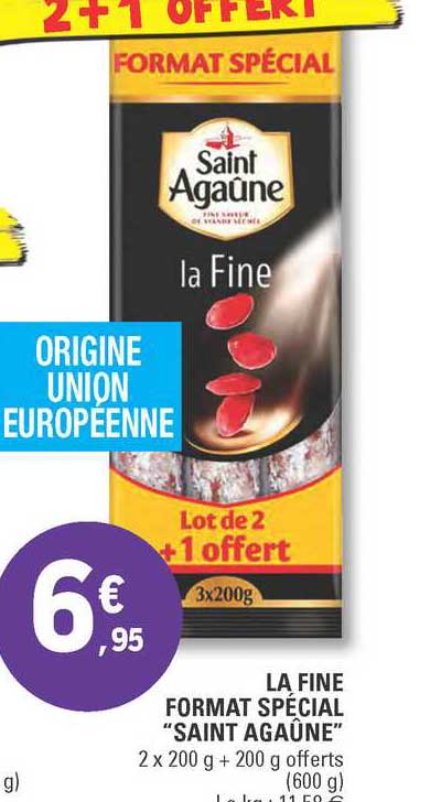la fine format spécial "saint agaûne"